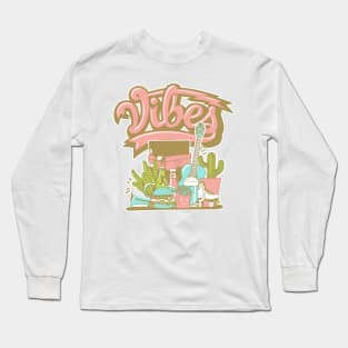 Vibes Sun Club Arctic Orange Long Sleeve T-Shirt